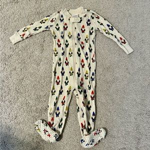 12-18 months Hanna Andersson gnomes footie PJs